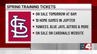 Individual tickets for 2025 Cardinals Spring Training games on sale Tuesday [upl. by Areta]