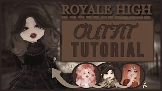 Royale High  Outfit Tutorial  Outfit Inspiration [upl. by Akeinahs]