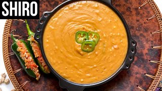 EASY TSEBHI SHIRO RECIPE ሽሮ Eritrean Vegan Food Tsom 🇪🇷 [upl. by Lerrud]