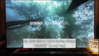 JBL BAR 800 512CH Dolby Atmos quotAmazequot Sound Test [upl. by Erroll]