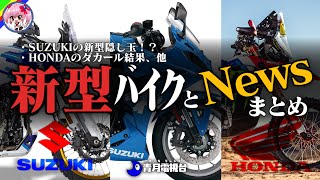 【2024年1月】スズキが来た！新型バイクとニュースまとめ【ゆっくり解説】 [upl. by Kirenoj]