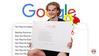 Maurits Kjaergaard answers the Webs Most Searched Questions  AUTOCOMPLETE CHALLENGE [upl. by Moht]