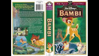 Bambi 55th Anniversary VHS Beginning Promo [upl. by Juanne]