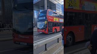 Curtailed 13090 BL65OYJ at London Bridge working on Stagecoach London Bus Route 47 [upl. by Ahseinod]