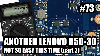 ANOTHER LENOVO B50 30  BUT NOT SO EASY THIS TIME Part 2 [upl. by Nuahsyd]