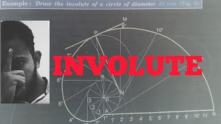 involute  engineering graphics [upl. by Ebarta537]