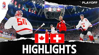 Highlights  Canada vs Switzerland  2024 MensWorlds [upl. by Munsey]