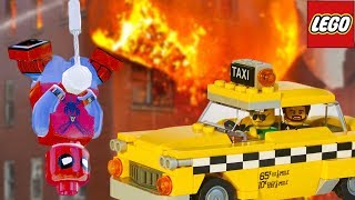 INCÊNDIO NO PRÉDIO E HOMEM ARANHA TAXISTA no LEGO Marvel Super Heroes EXTRAS 14 [upl. by Demott]