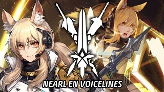 Arknights All Nearls English Voicelines [upl. by Noivert]