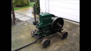 Crossley 1030 stationary engine [upl. by Arber]