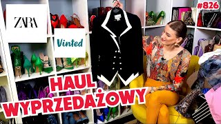 WIELKI HAUL WYPRZEDAŻOWY  VINTED  DUŻO PIĘKNYCH RZECZY👗826 [upl. by Llehcim]