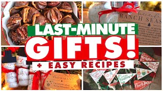 Need a quick gift AMAZING DIY Gift Ideas amp Christmas Treat Recipes You Can Make FAST 🤯🌲 [upl. by Anoyk872]