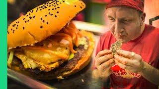 Epic Burger Battle  Philippines Best Ever Food Review Show [upl. by Nahamas]