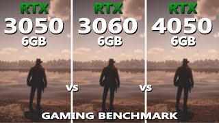 RTX 3050 vs 3060 vs 4050 Gaming Benchmark Test  Tested in 10 Games  Lenovo LOQ 15 [upl. by Eicul]