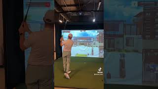 Bryson Dechambeau hole in one challenge brysondechambeau gspro golf golfsimulator [upl. by Juley]