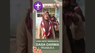 Cara Cepat Menghafal Dasa Darma Pramuka [upl. by Pierre845]