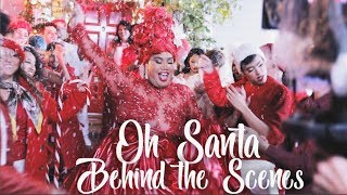 Oh Santa Behind The Scenes  PatrickStarrr [upl. by Atilamrac]