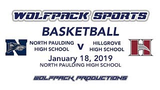 Varsity Basketball North Paulding v Hillgrove 1182019 [upl. by Aicemat]