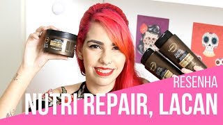 Usei CAVIAR no meu cabelo  Nutri Repair Lacan [upl. by Glantz]