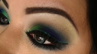 Tutorial de maquillaje Smokey inspirado en Pavo Real  Juancarlos960 [upl. by Mieka286]