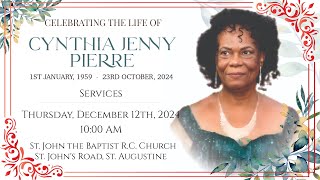 The Funeral Service of Cynthia Jenny Pierre [upl. by Annawak]