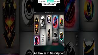 AI logo maker free 2023  Logo Making Using AI  AI  Best Website for logo making free  yt shorts [upl. by Ynnavoj]