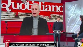 Marco Travaglio contro Renzi quotLinnominabile ha fatto una crisi da asilo Mariucciaquot [upl. by Ettenil]