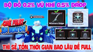 Roblox  Bộ Đồ 02 Thì Sẽ Tốn Thời Gian Bao Nhiêu Lâu Để Drop Full  One Fruit [upl. by Tammy344]