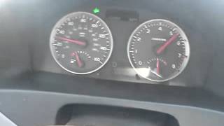 Volvo S40 24i acceleration run [upl. by Olenta885]