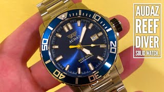 AUDAZ REEF DIVER 300M Watch Review [upl. by Trutko]