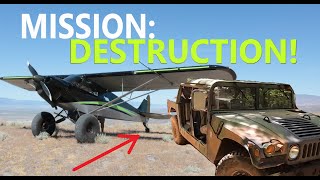 Mission Tailwheel Destruction Tailwheel Design  ACME Aero [upl. by Hildagard]