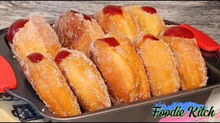 How to Make Fluffy Jelly Donuts [upl. by Aikemahs]