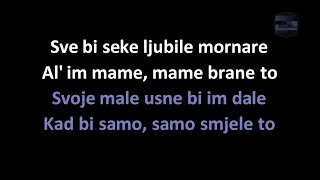 Magazin  Sve bi seke ljubile mornare Karaoke [upl. by Girovard]