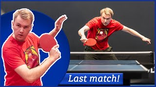 The Final Match Pongfinitys Emil vs TableTennisDailys Dan [upl. by Fisher]