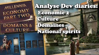 MILLENNIA Dev diaries economie 2 culture esprits nationaux [upl. by Selec]