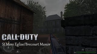 Call of Duty Pt 2 St Mere Eglise and Brecourt Manor [upl. by Livvie685]