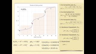 Lesson 38 Diprotic Titrations [upl. by Oicnecserc]