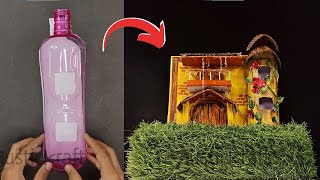 Homemade Water Fountain Using Water Bottle DIY [upl. by Helas]