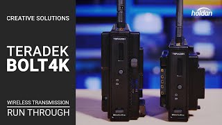 Teradek Bolt 4K Overview  Wireless RealTime 10Bit 422 HDR Transmission  750 1500 and MAX [upl. by Oehsen]