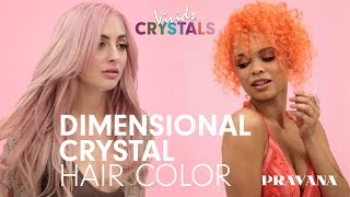 PRAVANA  Dimensional Crystal Hair Color  VIVIDS Crystals [upl. by Longley]