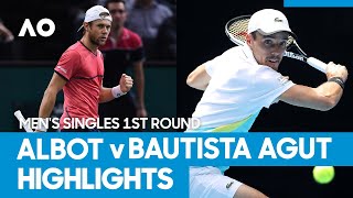 Radu Albot vs Roberto Bautista Agut Match Highlights 1R  Australian Open 2021 [upl. by Dustan74]