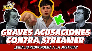 GRAVES ACUSACIONES CONTRA STREAMER  BEONOTICIAS [upl. by Peregrine]