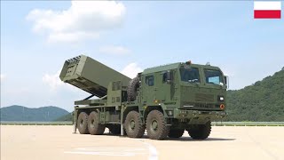 Poland welcomes the new K239 Chunmoo multiple rocket launcher [upl. by Dekow]