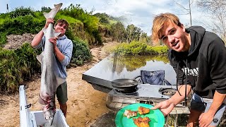 Shark Catch Clean Cook GONE WRONG [upl. by Dugas]