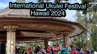 15th International Ukulele Festival of Hawaii 2024 part 2 🎶🎶 [upl. by Ibob]