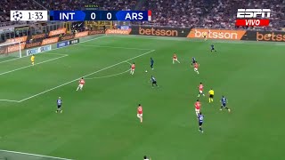 Inter Milan 10 Arsenal FC  UEFA Champions League 202425  Full Match LIVE Now [upl. by Macrae]