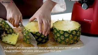 Whole Slow Juicer Kuvings C8000 [upl. by Nnairahs309]