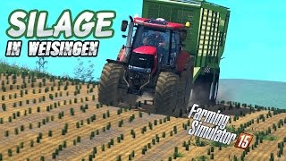 Silage in Weisingen  Case PUMA 225  Krone Big X 580 [upl. by Lanahtan]