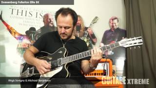 Test Duesenberg Fullerton Elite BK  Guitare Xtreme 75 [upl. by Ziladnerb521]