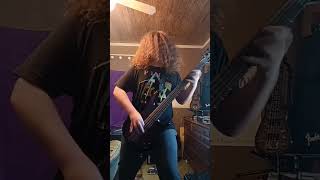 Carcass  Incarnated Solvent Abuse Bass Cover carcass deathmetal metal basscover bassguitar [upl. by Walcott539]